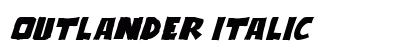 Outlander Italic Preview