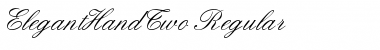 ElegantHandTwo Regular Font