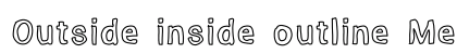 Outside inside outline Medium preview
