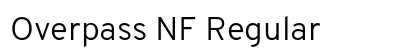 Overpass NF Regular Preview