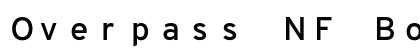 Overpass NF Bold preview