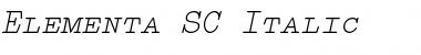 Elementa SC Font