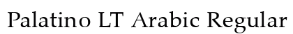 Palatino LT Arabic Regular preview