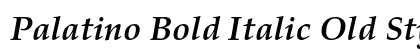 Palatino Bold Italic Old Style Figures preview