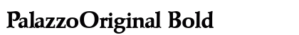 PalazzoOriginal Bold Preview