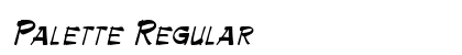 Palette Regular preview