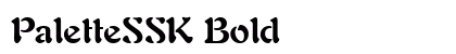 PaletteSSK Bold Preview