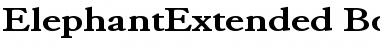 Download ElephantExtended Font