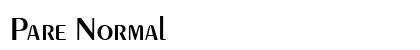 Pare Normal preview