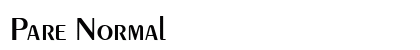 Pare Normal preview
