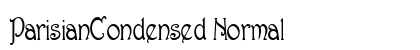 ParisianCondensed Normal preview