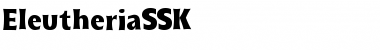 EleutheriaSSK Regular Font