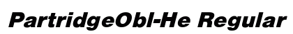 PartridgeObl-He Regular preview