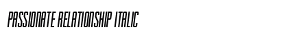 Passionate Relationship Italic preview