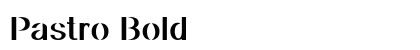 Pastro Bold Preview