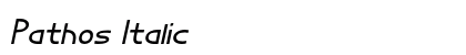 Pathos Italic preview
