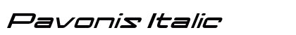 Pavonis Italic preview