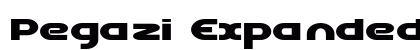 Pegazi Expanded Bold preview