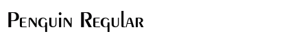 Penguin Regular preview