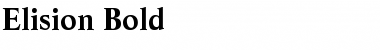 Download Elision Font Download Elision Font