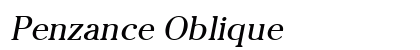 Penzance Oblique preview
