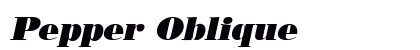 Pepper Oblique preview