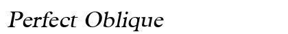 Perfect Oblique preview