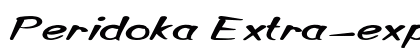 Peridoka Extra-expanded Bold Preview