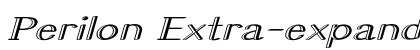 Perilon Extra-expanded Italic preview