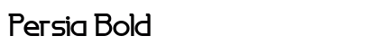 Persia Bold preview