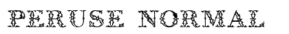 Peruse Normal preview