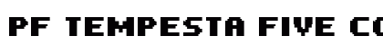 PF Tempesta Five Condensed Bold preview