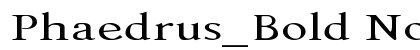 Phaedrus_Bold Normal preview