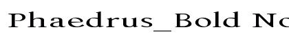 Phaedrus_Bold Normal preview