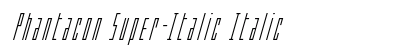 Phantacon Super-Italic Italic preview