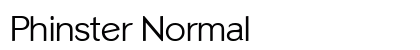 Phinster Normal Preview