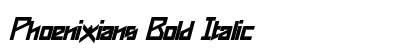 Phoenixians Bold Italic preview