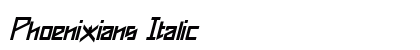 Phoenixians Italic Preview