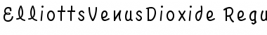 ElliottsVenusDioxide Font