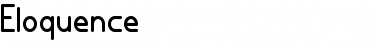 Download Eloquence Font Download Eloquence Font