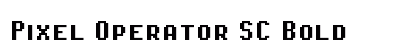 Pixel Operator SC Bold preview