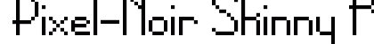 Pixel-Noir Skinny Regular preview