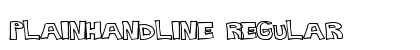 PlainHandline Regular preview