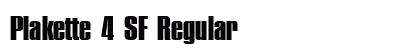 Plakette 4 SF Regular preview