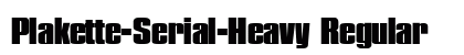 Plakette-Serial-Heavy Regular preview