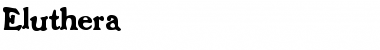 Download Eluthera Font Download Eluthera Font