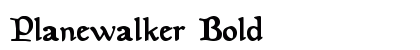 Planewalker Bold preview