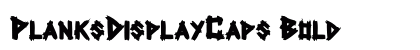 PlanksDisplayCaps Bold preview