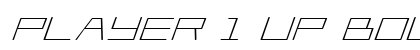 Player 1 Up Bold Italic Bold Italic preview