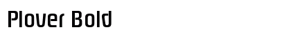 Plover Bold preview